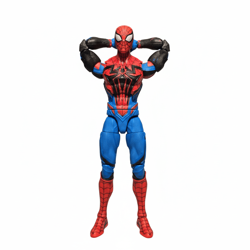 Marvel Rivals Spider-Man Action Figure - 6-Inch Scale - Loose - Grown Up Kids