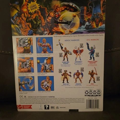 Masters of the Universe Flying Fists He-Man Deluxe Action Figure Set 2022 - Grown Up Kids