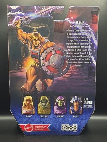 Masters of the Universe Masterverse Revelation HE-MAN Action Figure NEW - Grown Up Kids