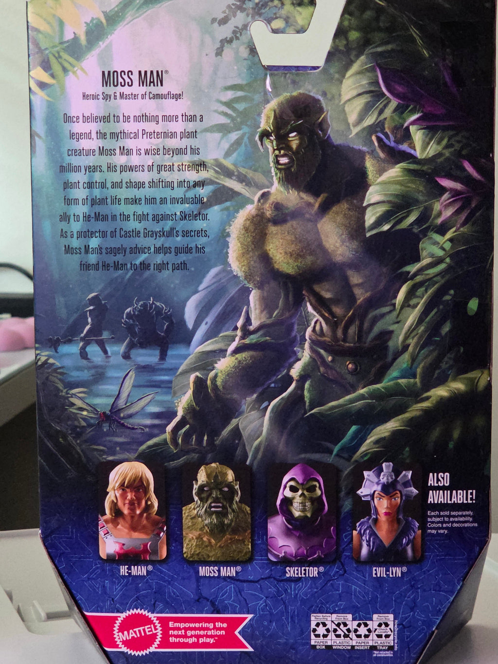 Masters of the Universe Revelation Moss Man Action Figure – MOTU Collectible - Grown Up Kids