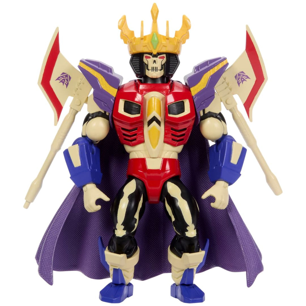 Masters of the Universe x Transformers StarScream with Scare Glow Armor – MOTU Origins Crossover Figure - Grown Up Kids