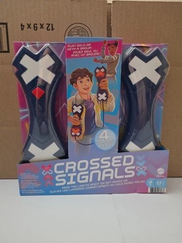 Mattel Crossed Signals Electronic Game 1-4 Players New Sealed 🇺🇸 SHIPPED - Grown Up Kids