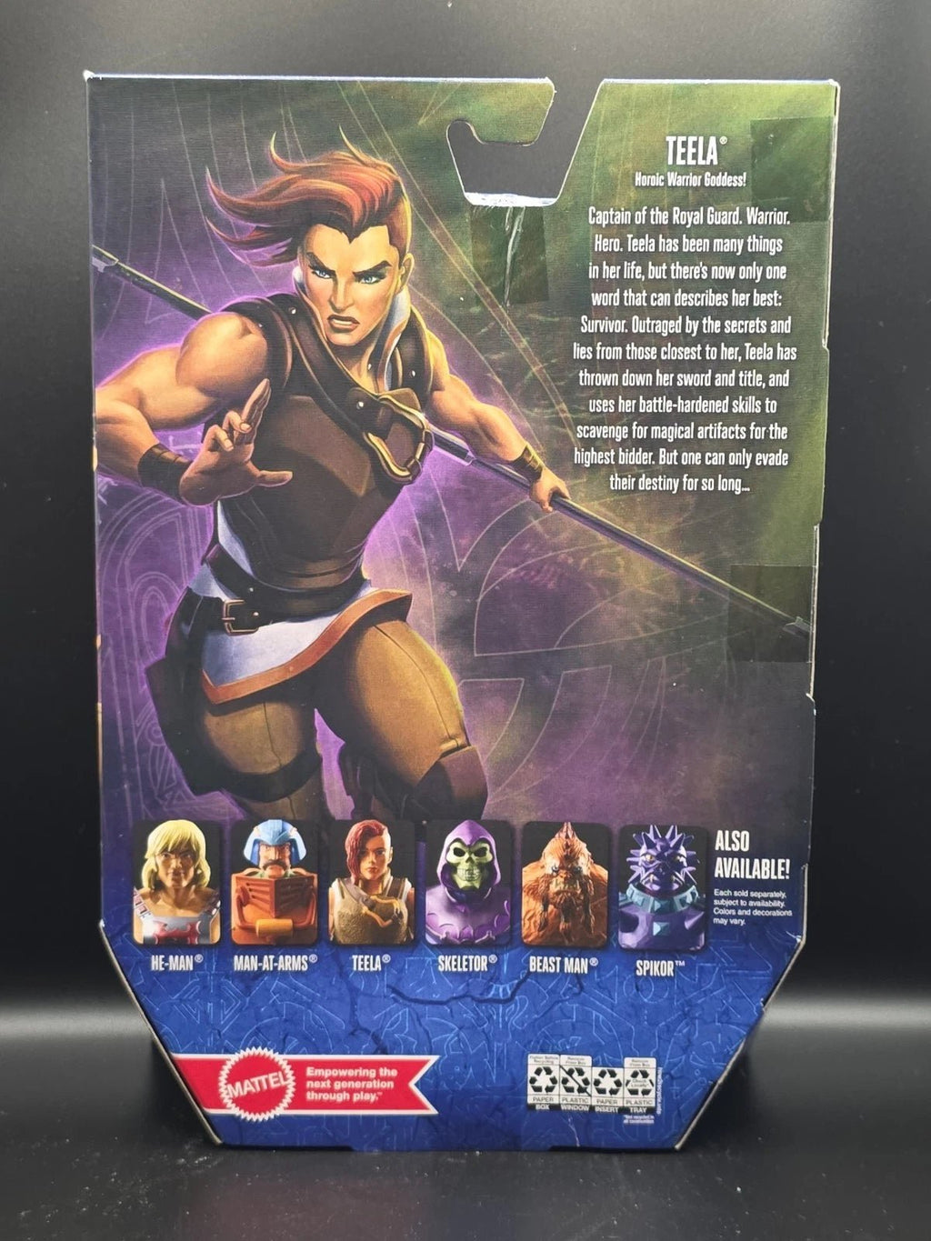 Mattel Masters of the Universe Masterverse Revelation: Teela Action Figure - Grown Up Kids