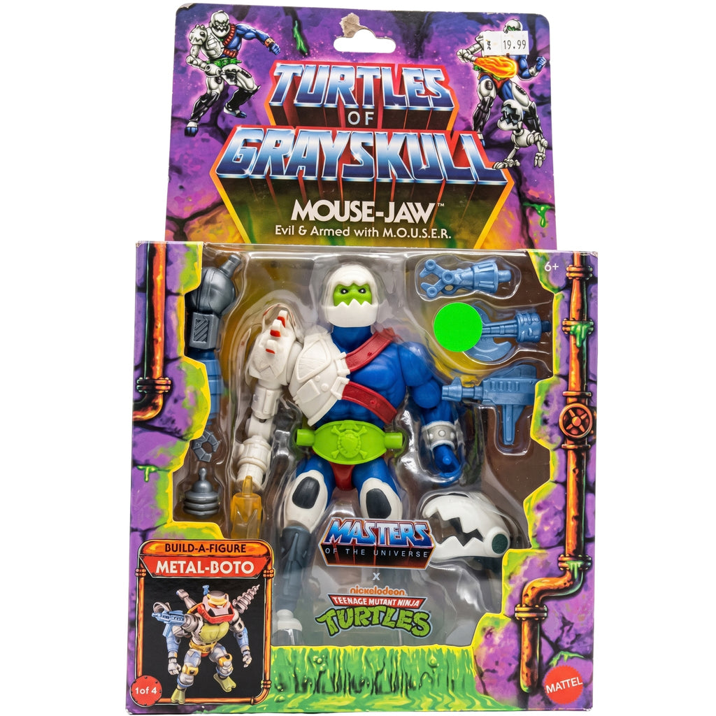 Mattel Turtles of Grayskull Mouse-Jaw Action Figure – MOTU x TMNT - Grown Up Kids