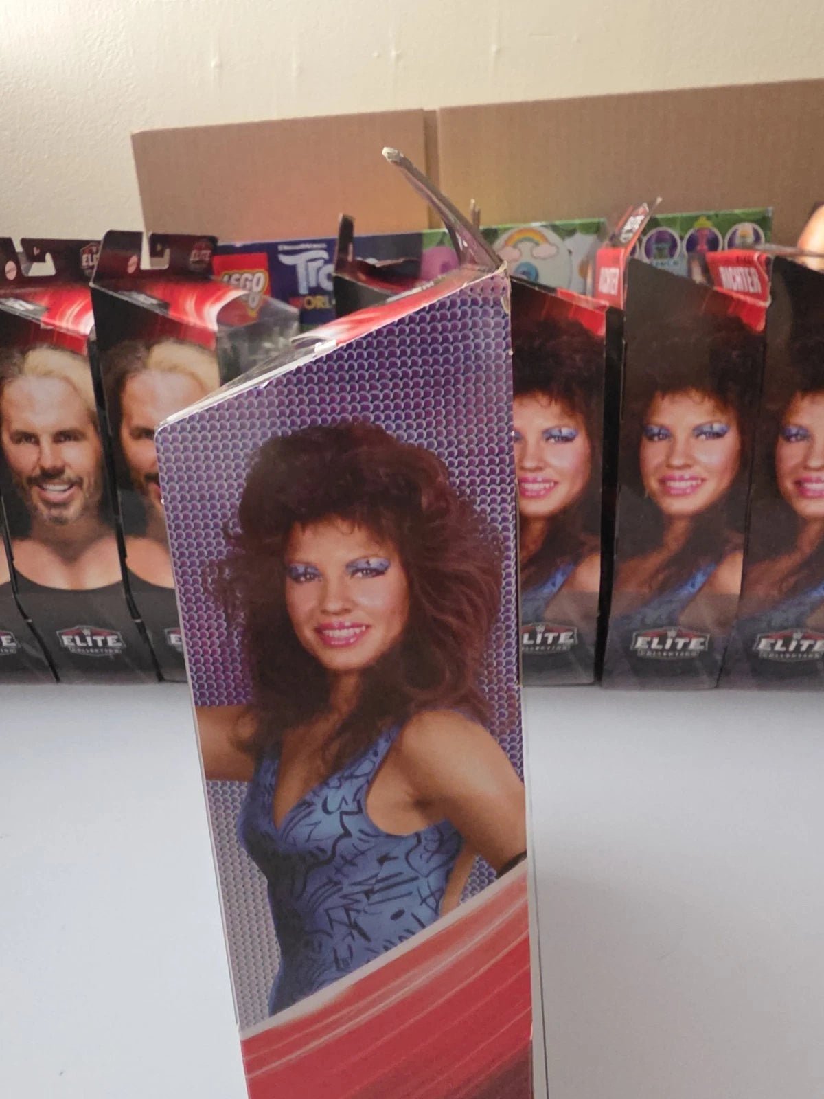 Mattel WWE Elite Collection Network Spotlight: Wendi Richter Action Figure (Distressed Box) - Grown Up Kids