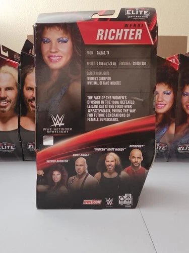 Mattel WWE Elite Collection Network Spotlight: Wendi Richter Action Figure (Distressed Box) - Grown Up Kids
