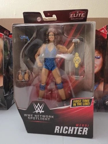 Mattel WWE Elite Collection Network Spotlight: Wendi Richter Action Figure (Distressed Box) - Grown Up Kids