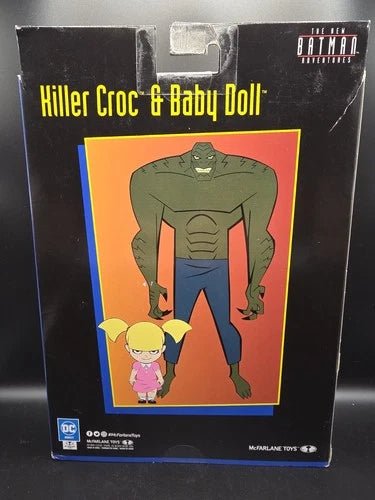 McFarlane DC Batman Adventures Killer Croc & Baby Doll See Description N Picture - Grown Up Kids