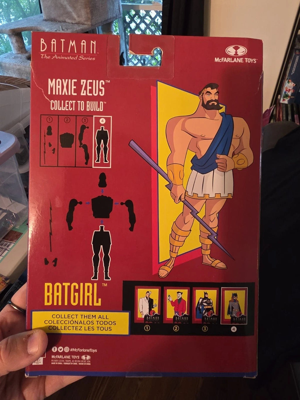 McFarlane DC Batman Animated Series BATGIRL (BAF: Maxie Zeus) SEE DESCRIPTION - Grown Up Kids