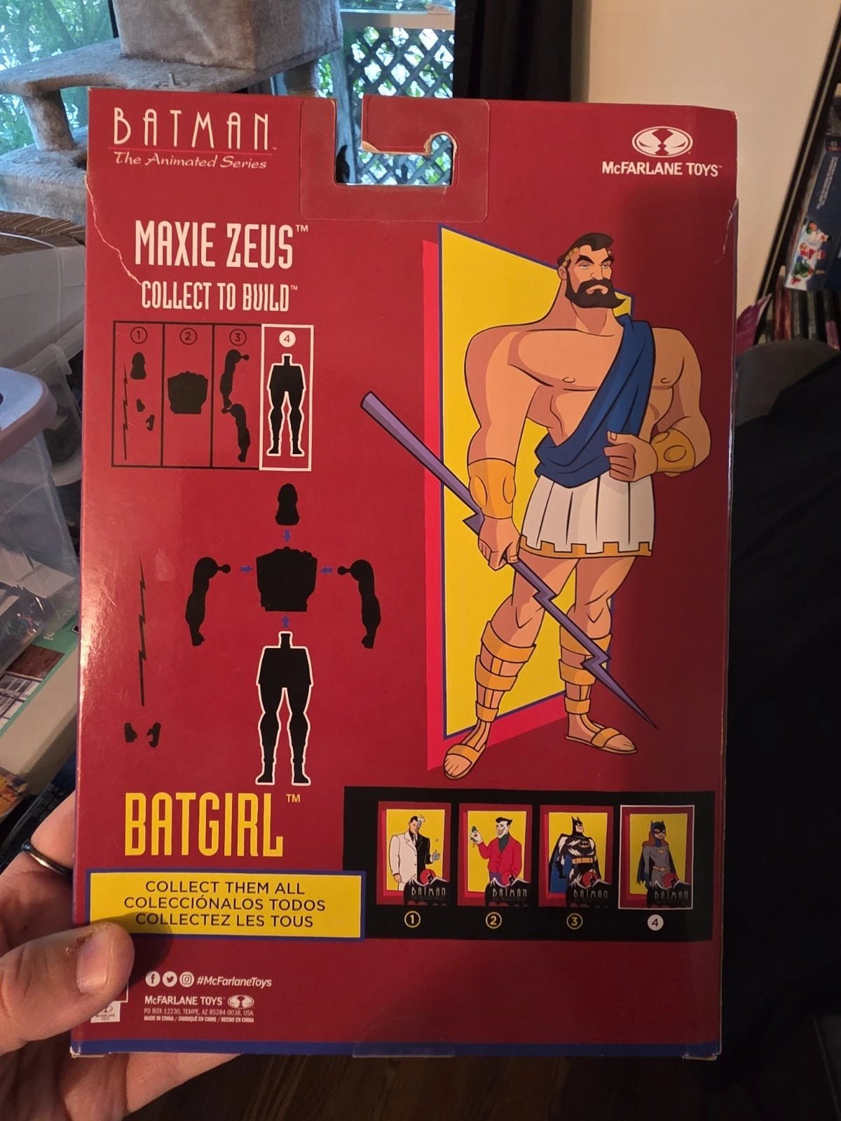 McFarlane DC Batman Animated Series BATGIRL (BAF: Maxie Zeus) SEE DESCRIPTION - Grown Up Kids