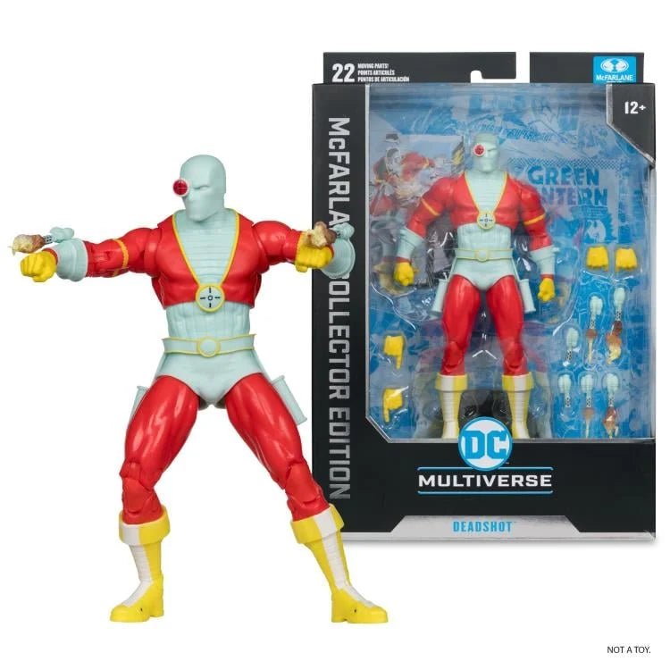 McFarlane DC Multiverse Collector Edition Deadshot Figure – Premium Articulation, Limited Edition - Grown Up Kids