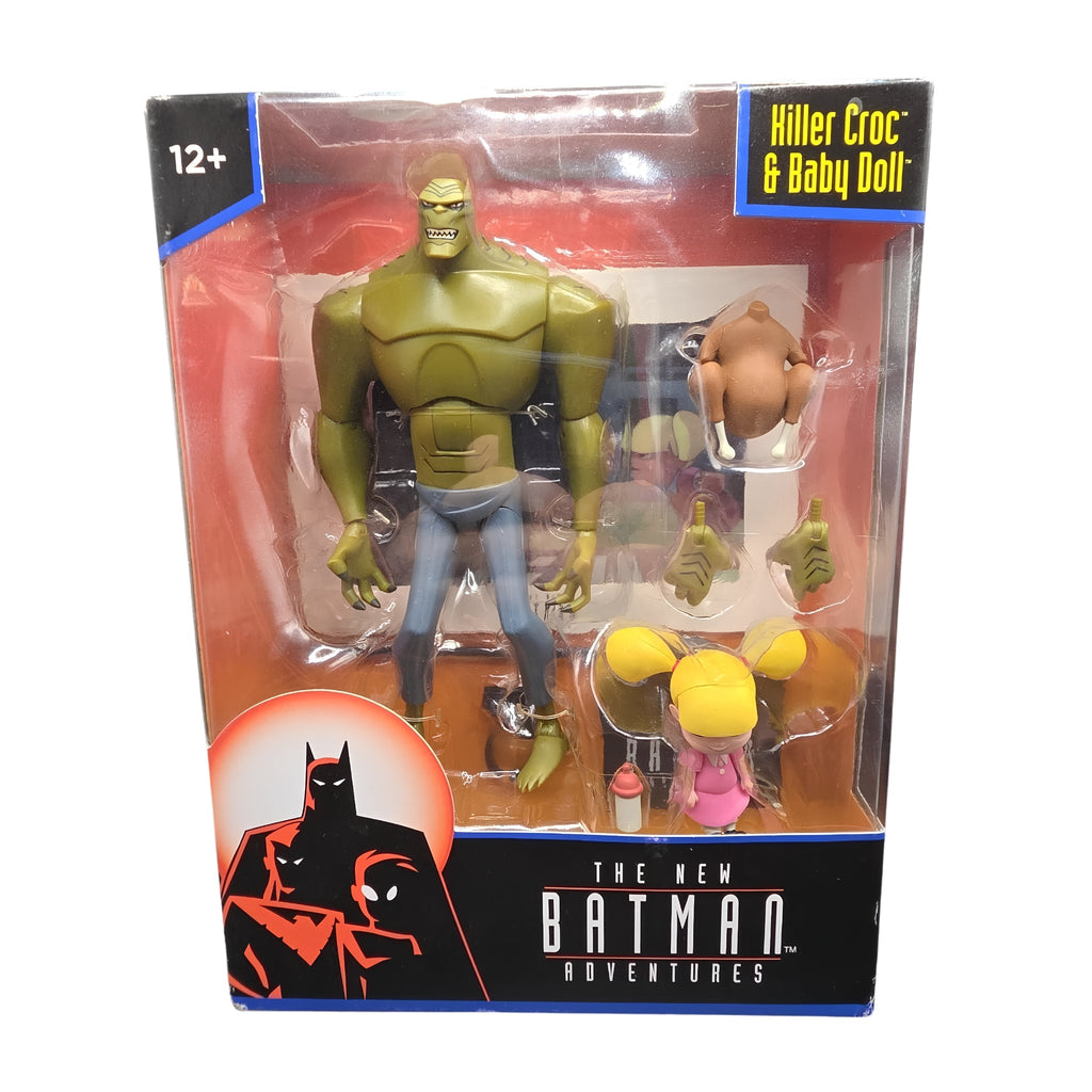 McFarlane Toys DC Direct The New Batman Adventures: Killer Croc & Baby Doll Action Figure 2-Pack - Grown Up Kids