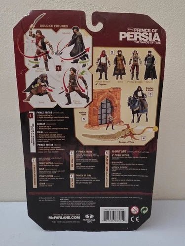 McFarlane Toys Prince of Persia: The Sands of Time - 6" Ghazab Action Figure - Grown Up Kids