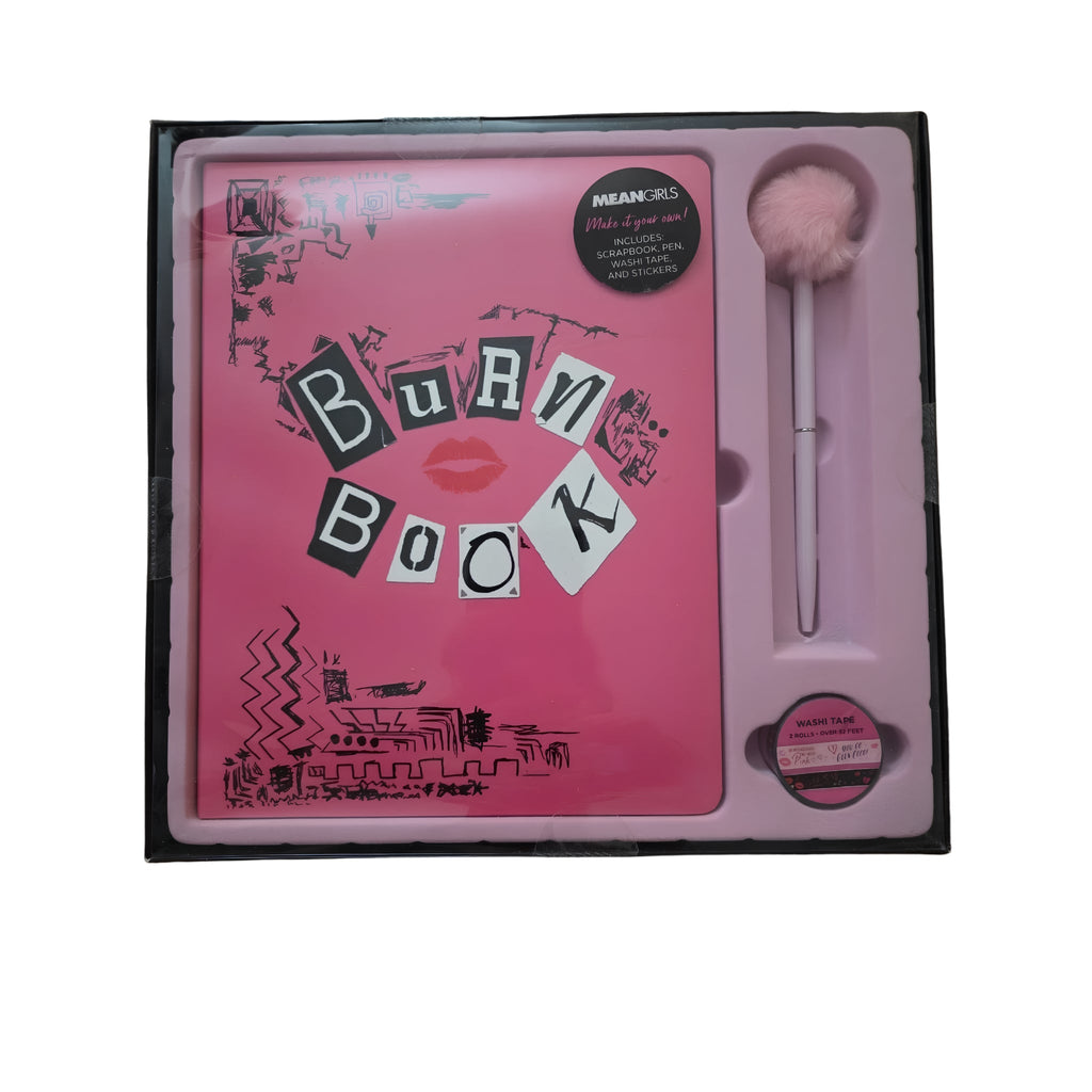 Mean Girls: Burn Book Scrapbook and Stationery Set (New in Box) - Grown Up Kids