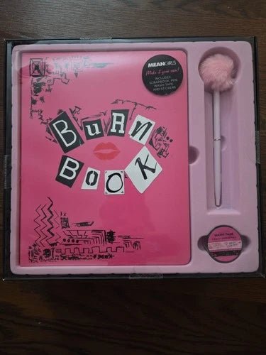 Mean Girls: Burn Book Scrapbook Set Brand New In Box - Grown Up Kids