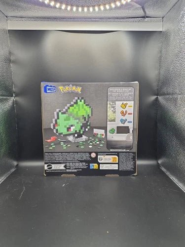 MEGA Pokemon Bulbasaur Building Pixel Art Toy Kit 374 pc. New In Box. Nintendo - Grown Up Kids