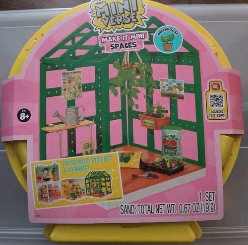 MGA's Miniverse: Make It Mini Spaces - Greenhouse Playset - Grown Up Kids