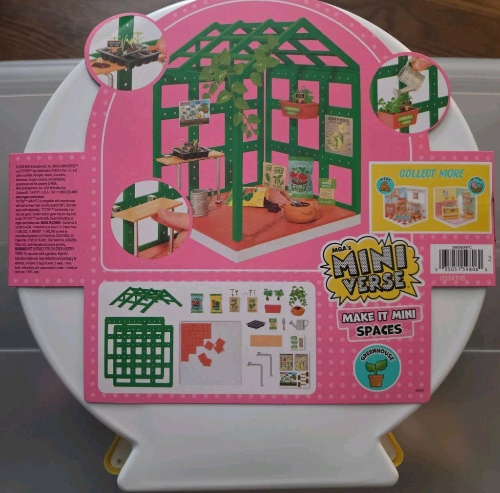 MGA's Miniverse: Make It Mini Spaces - Greenhouse Playset - Grown Up Kids