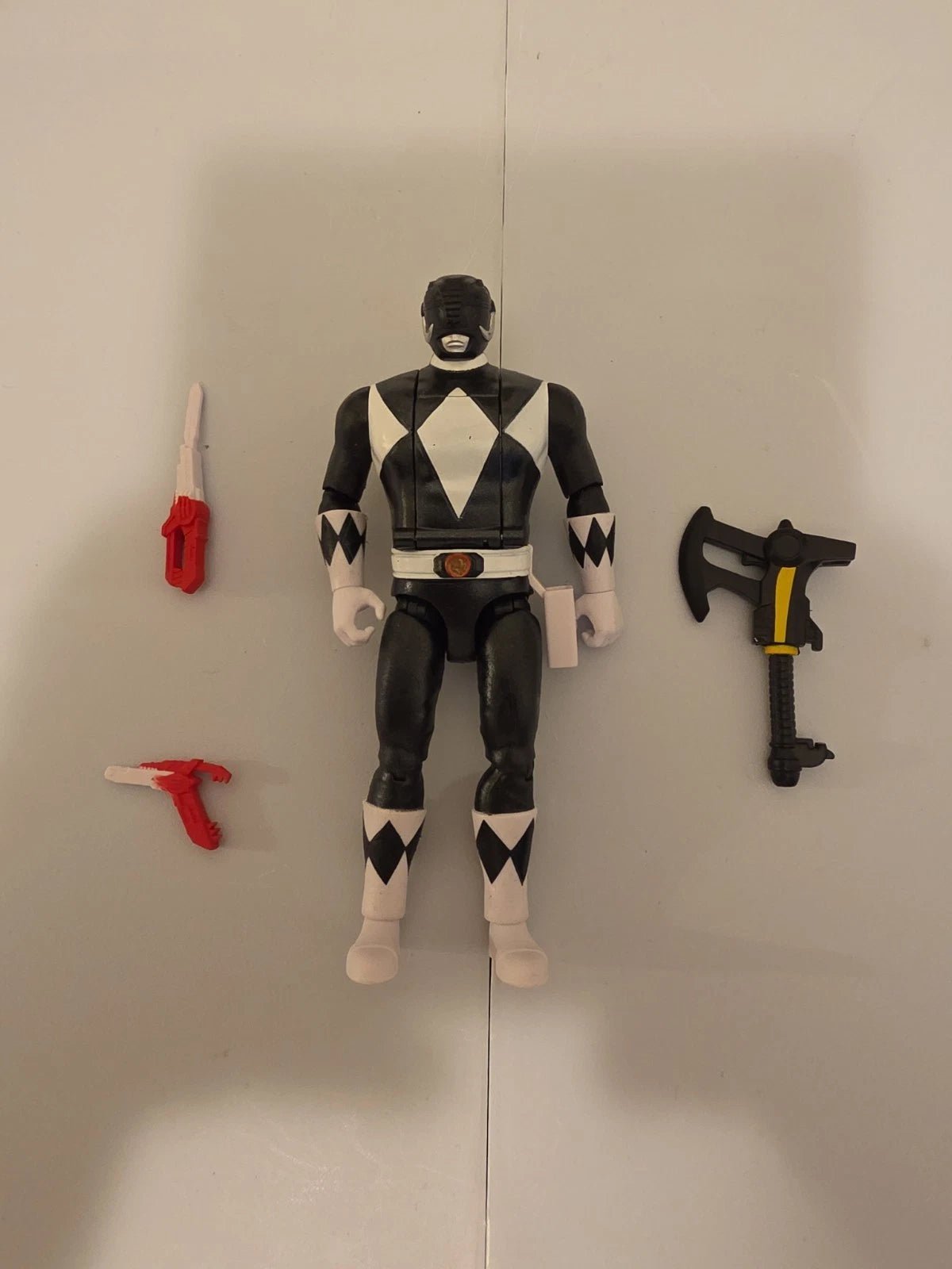 Mighty Morphin Power Rangers Re-Ignition Auto-Morphin Black Ranger ONLY - Grown Up Kids