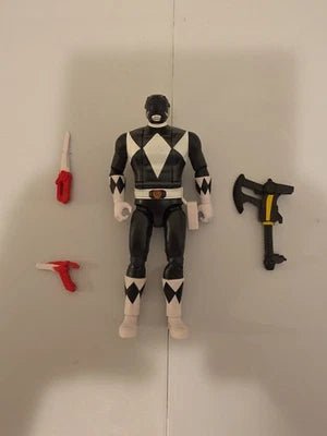 Mighty Morphin Power Rangers Re-Ignition Auto-Morphin Black Ranger ONLY - Grown Up Kids