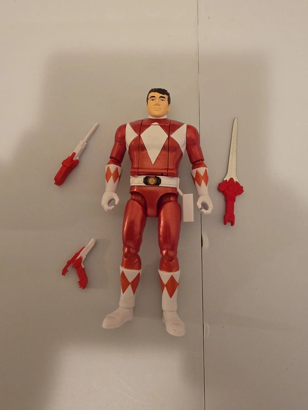 Mighty Morphin Power Rangers Re-Ignition Auto-Morphin Red Ranger ONLY - Grown Up Kids