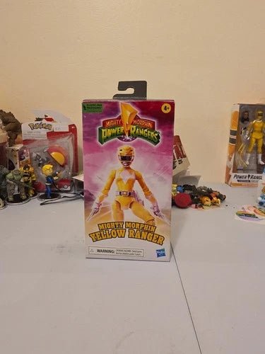 Mighty Morphin Power Rangers Yellow Ranger 11” Action Figure Hasbro 2021 NIB - Grown Up Kids