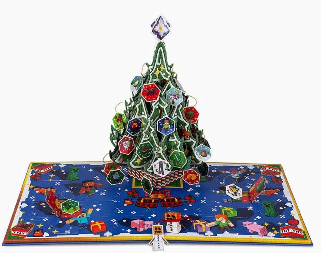 Minecraft: Official Holiday Pop-Up Advent Calendar - Grown Up Kids