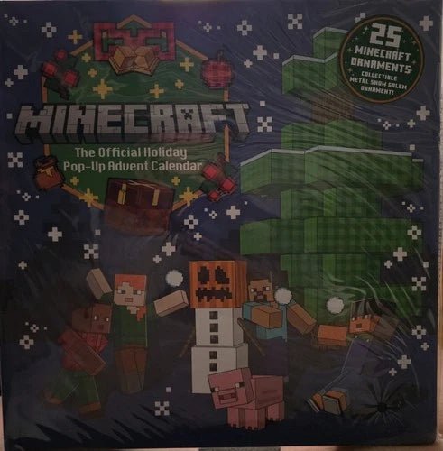 Minecraft: The Official Holiday Pop-Up Advent Calendar by Insight Editions – Oth - Grown Up Kids