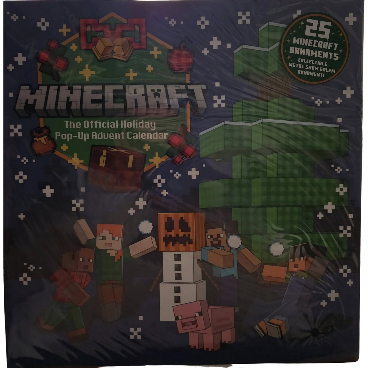Minecraft: The Official Holiday Pop-Up Advent Calendar (Insight Editions) - Grown Up Kids