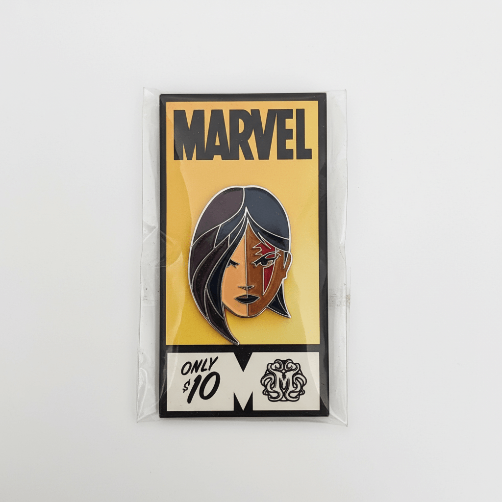Mondo Marvel Psylocke Comic Corner Box Enamel Pin - Grown Up Kids