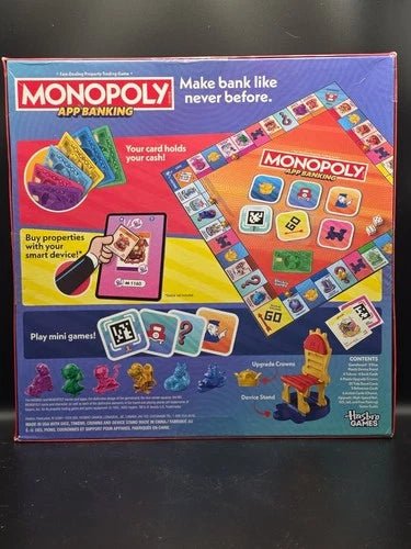Monopoly App Banking Board Game | Fast Cashless Family Game for Kids Ages 8+ - Grown Up Kids