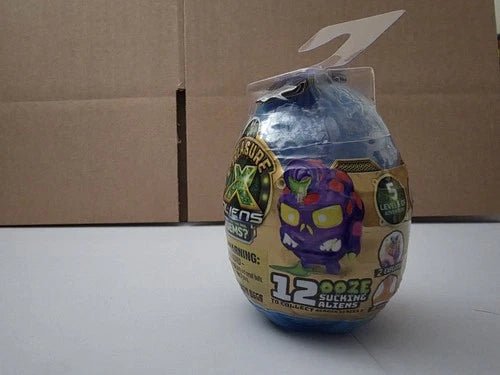 Moose Toys Treasure X Aliens: Ooze Sucking Aliens Mystery Figure Set - Grown Up Kids