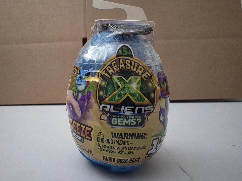 Moose Toys Treasure X Aliens: Ooze Sucking Aliens Mystery Figure Set - Grown Up Kids