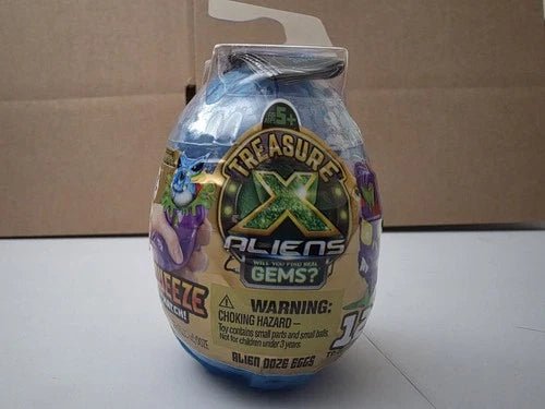 Moose Toys Treasure X Aliens: Ooze Sucking Aliens Mystery Figure Set - Grown Up Kids