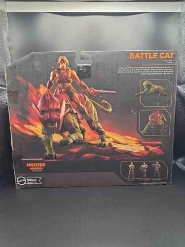 MOTU Chronicles Battle Cat Deluxe Fighting Masters of the Universe Perfect Cond - Grown Up Kids
