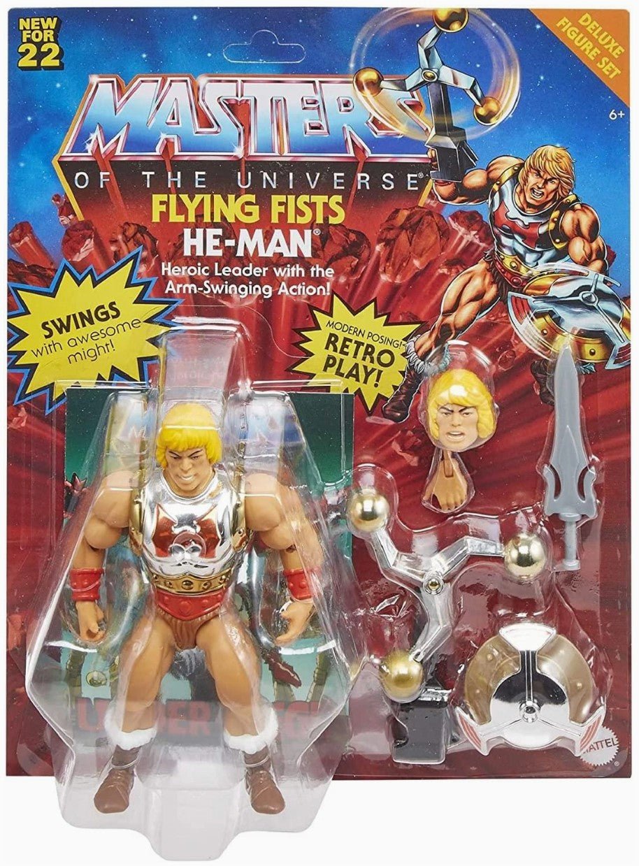 MOTU Origins 5.5 Inch Figure | Flying Fists He-Man - Grown Up Kids