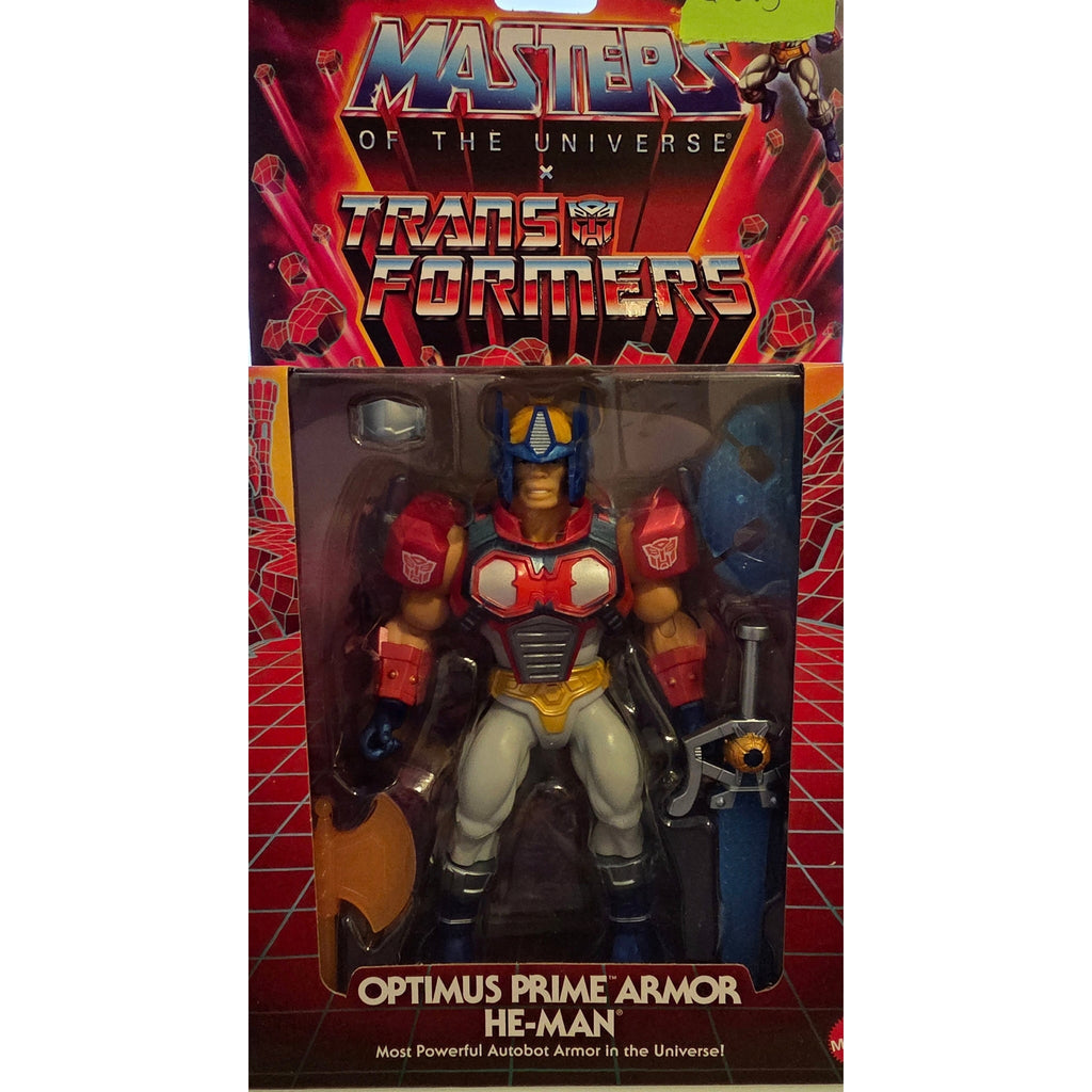 MOTU x Transformers Optimus Prime Armor He-Man Figure - Grown Up Kids