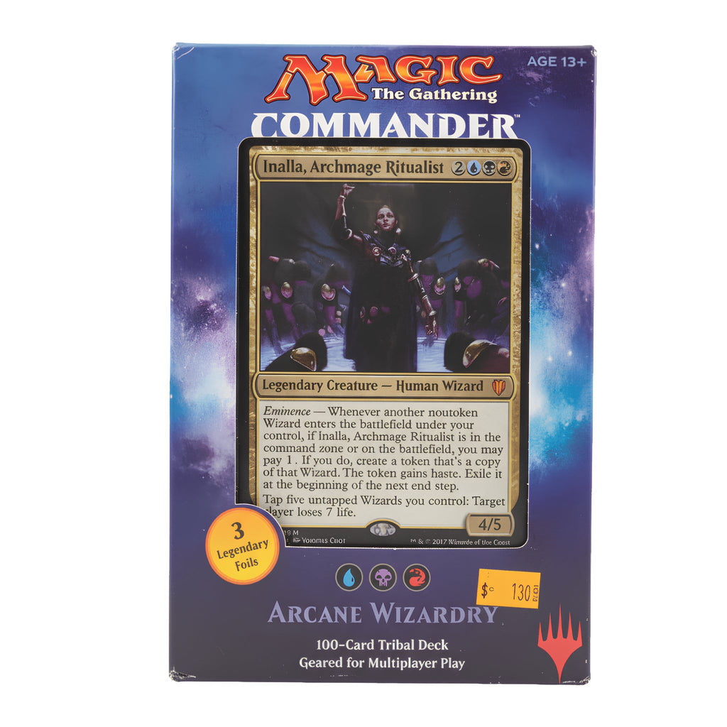 MTG Commander 2017 Preconstructed Deck: Arcane Wizardry (Factory Sealed) - Grown Up Kids