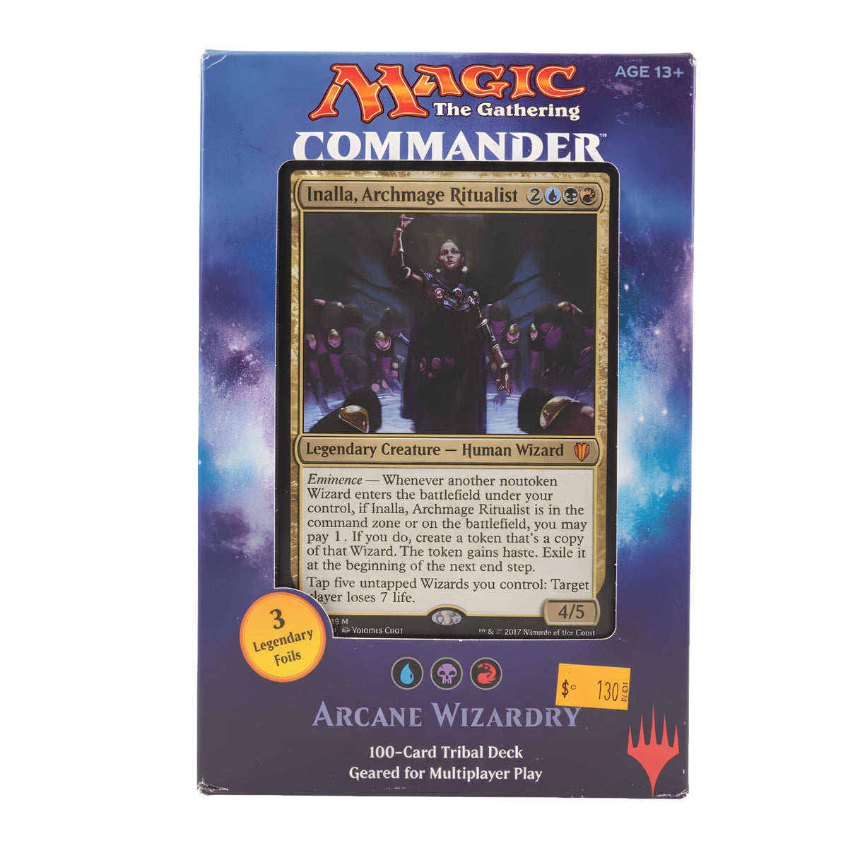 MTG Commander 2017 Preconstructed Deck: Arcane Wizardry (Factory Sealed) - Grown Up Kids