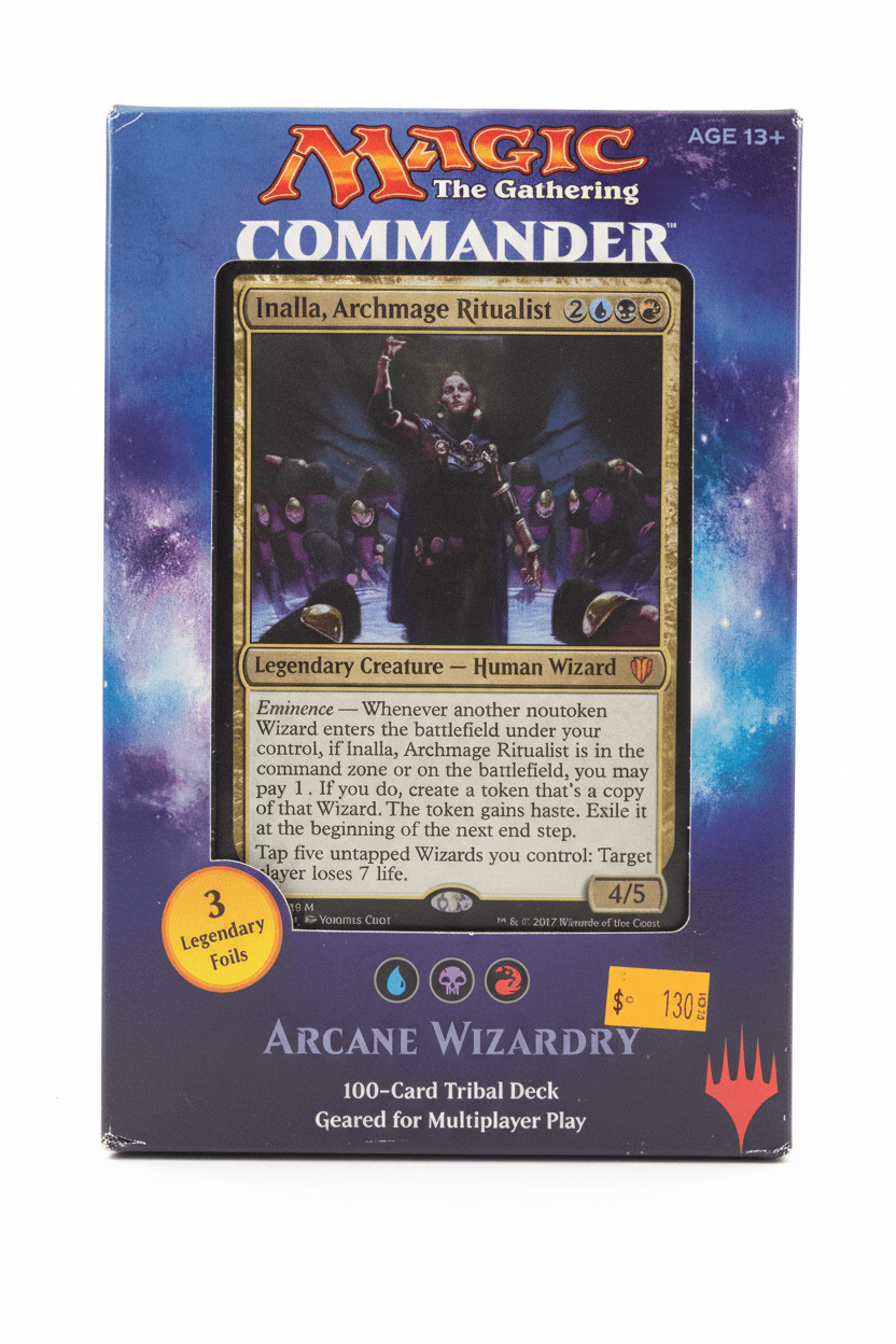 MTG Commander 2017 Preconstructed Deck: Arcane Wizardry (Factory Sealed) - Grown Up Kids
