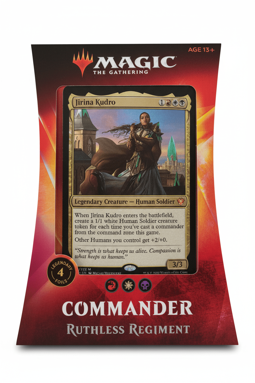 MTG Commander 2020 Preconstructed Deck: Ruthless Regiment (Factory Sealed) - Grown Up Kids