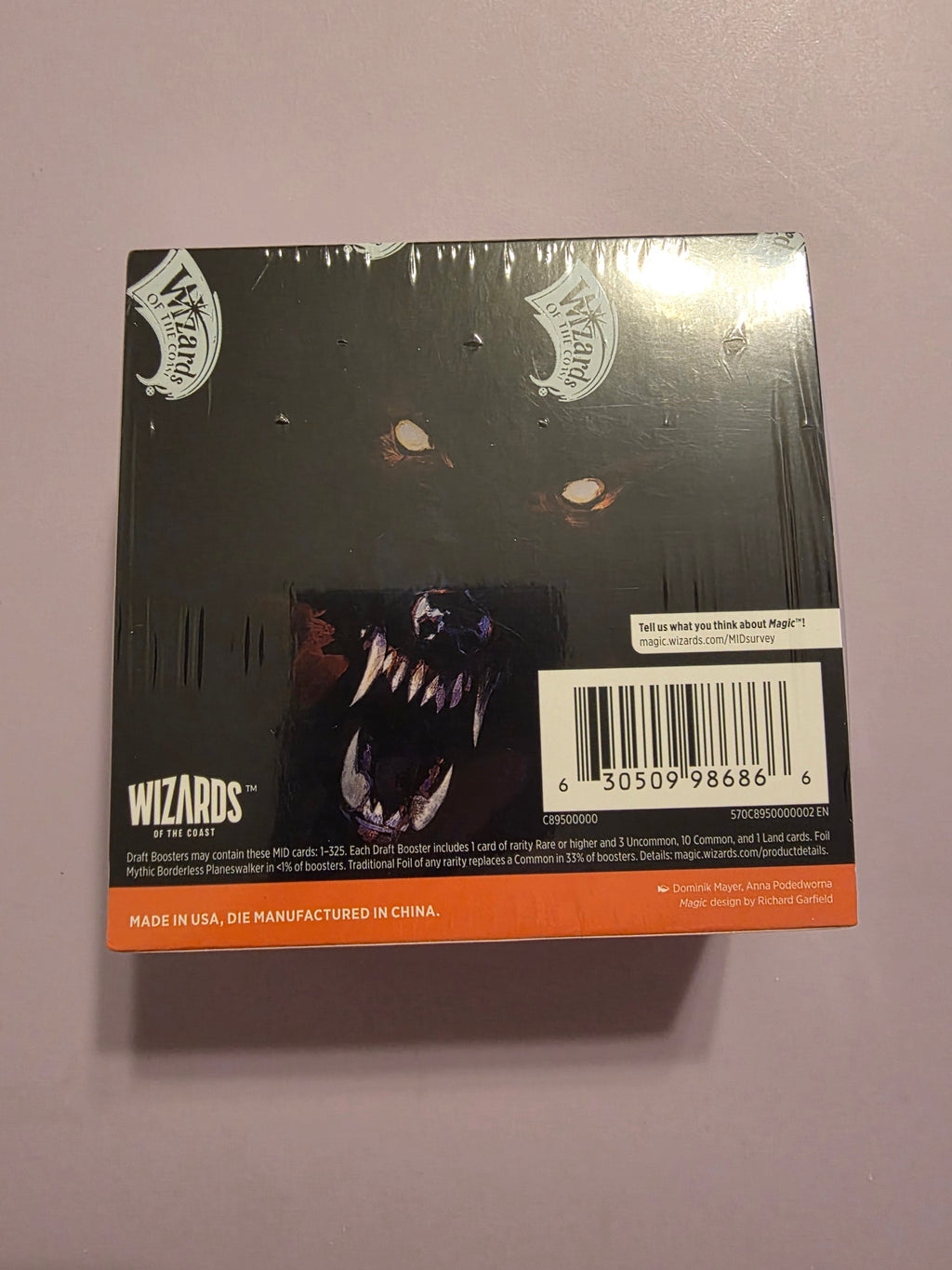 MTG Innistrad Midnight Hunt Prerelease Pack Factory Sealed Magic The Gathering - Grown Up Kids