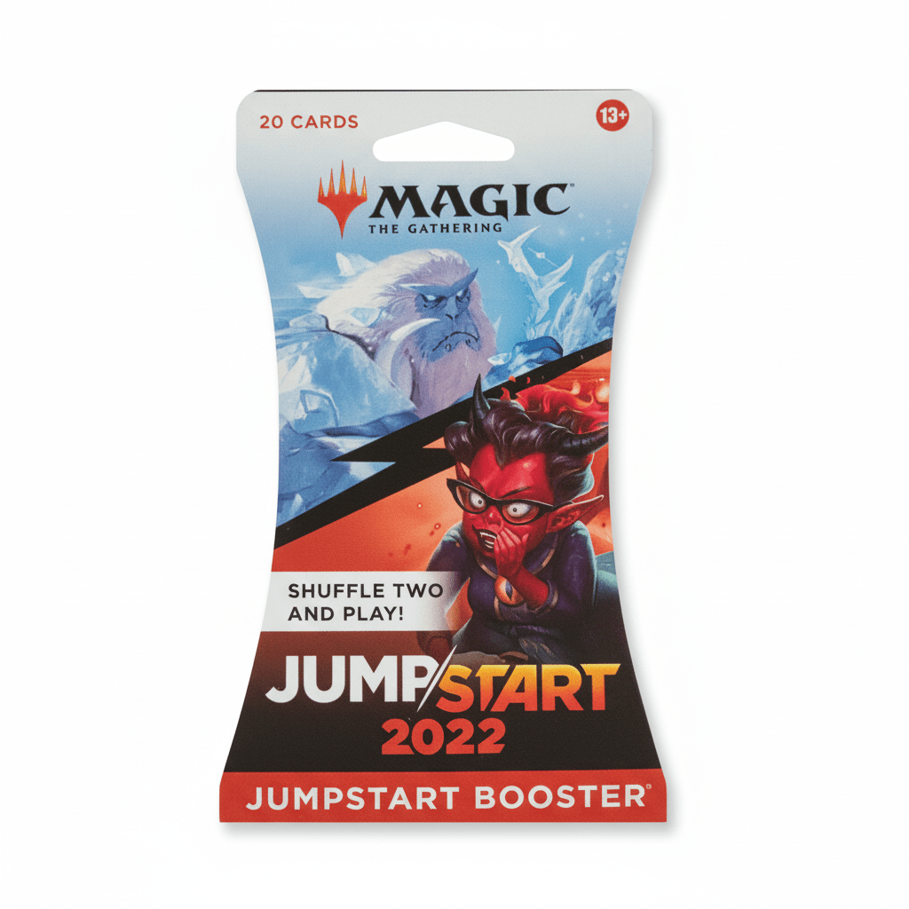 MTG Jumpstart 2022 Booster Pack: Cardboard Hanger (Factory Sealed) - Grown Up Kids