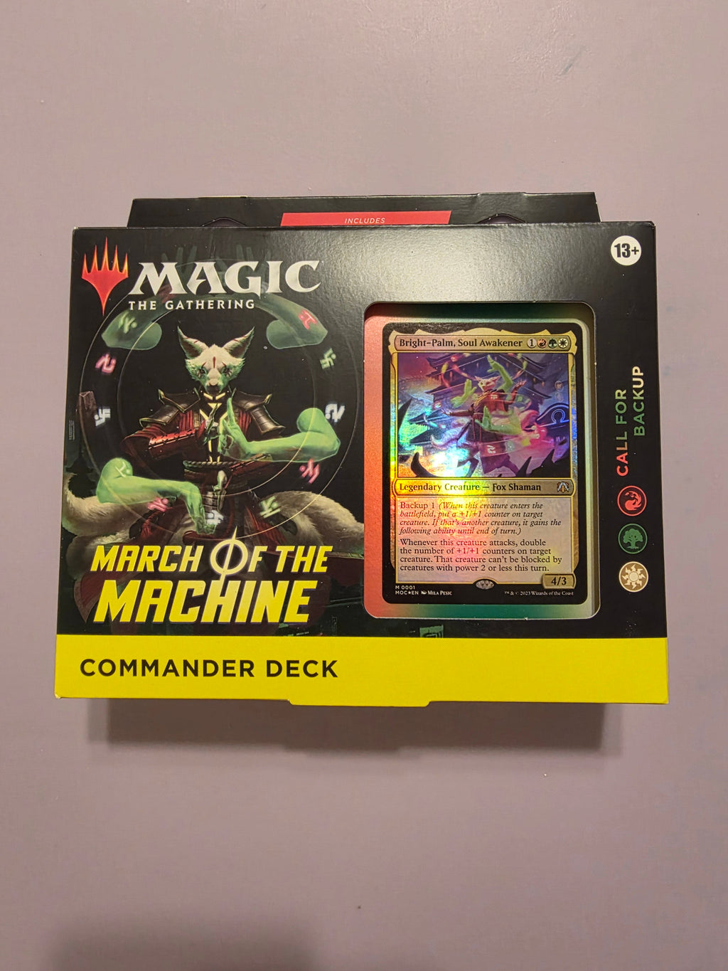 MTG March of the Machine Call for Backup Commander Deck Factory Sealed Magic - Grown Up Kids