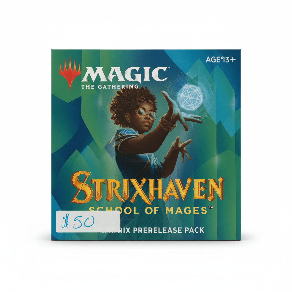 MTG Strixhaven: School of Mages Prerelease Pack: Quandrix (Factory Sealed) - Grown Up Kids