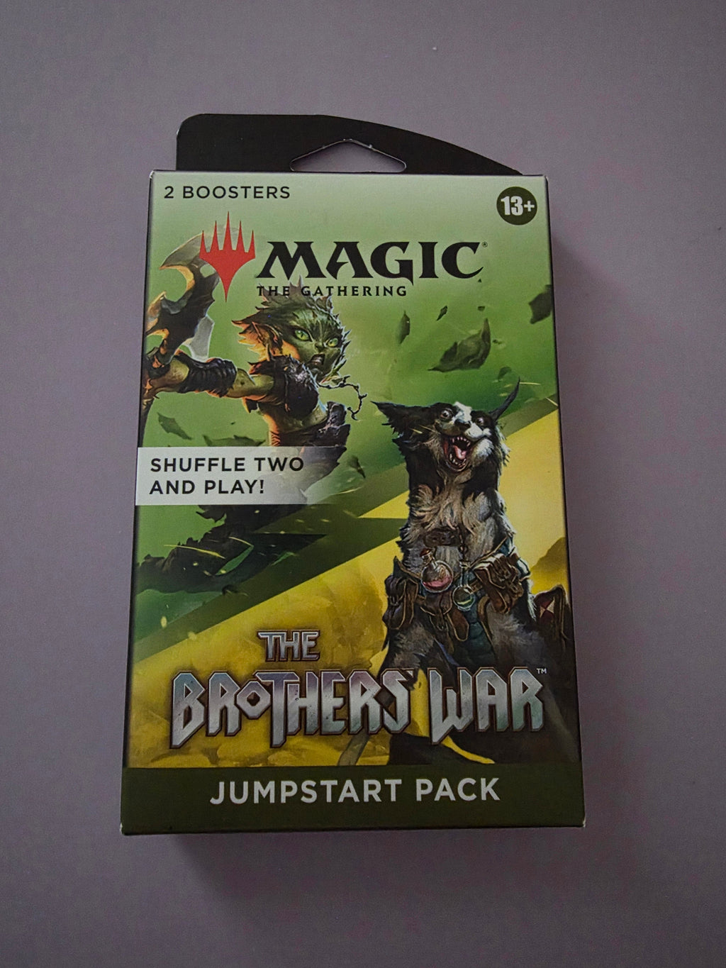 MTG The Brothers War Jumpstart Pack 2 Booster Packs Factory Sealed Box Magic TCG - Grown Up Kids