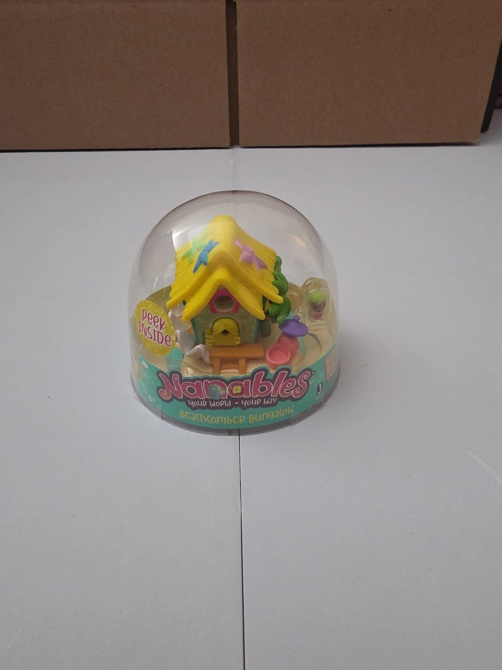 Nanables Beachcomber Bungalow Miniature Playset Beach Rare Sealed MGA - Grown Up Kids