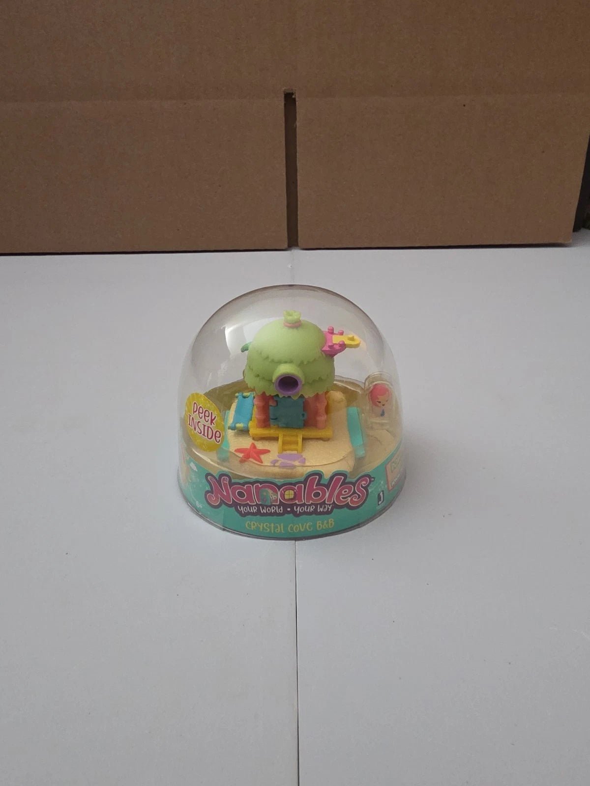 Nanables Crystal Cove B&B Miniature Playset Beach Rare HTG - Grown Up Kids