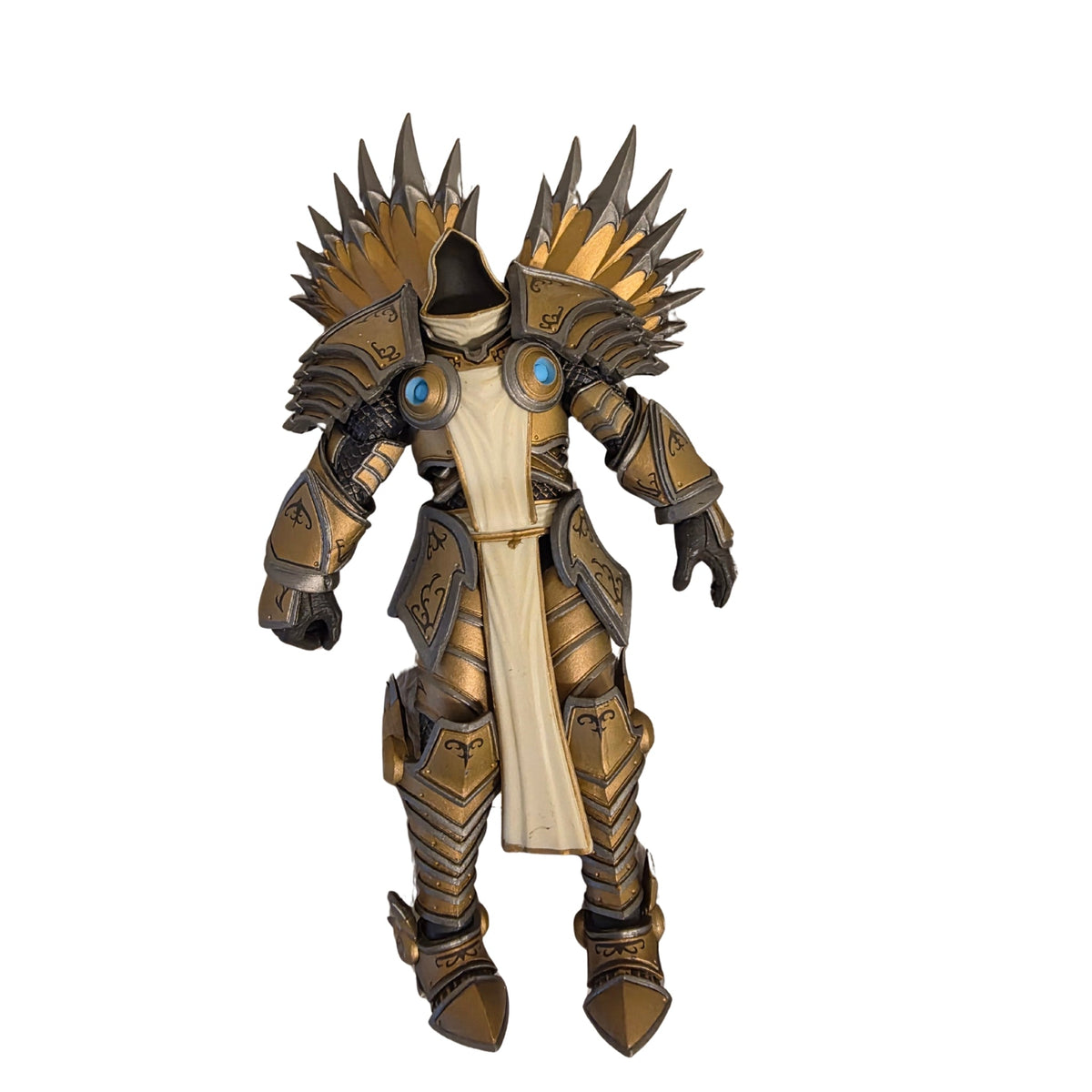 NECA Diablo III Tyrael Archangel Action Figure w/ Wings – Loose Incomplete – Blizzard Collectible - Grown Up Kids