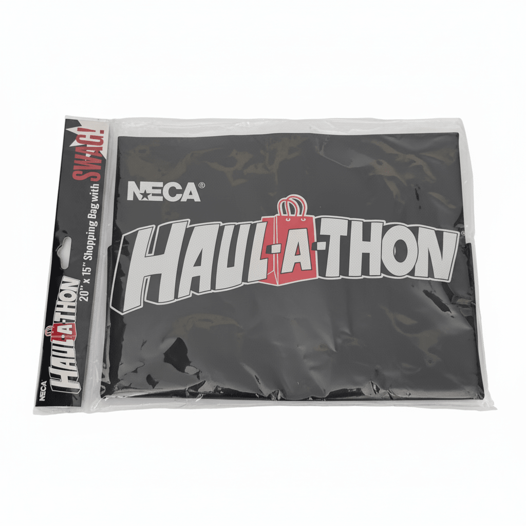 NECA Haul-a-Thon 20" x 15" Collectible Shopping Tote Bag - Target Exclusive with Swag - Grown Up Kids